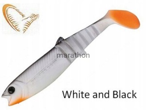 RIPPER SAVAGE GEAR CANNIBAL White and Black 8cm
