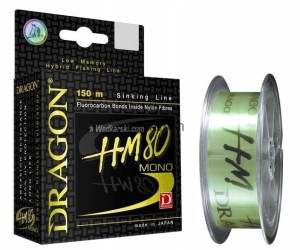 Żyłka hybrydowa Dragon HM80 MONO 150 0,283mm Japan