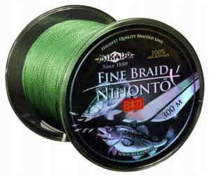 Plecionka Mikado Nihonto Fine Braid GREEN 300m 023