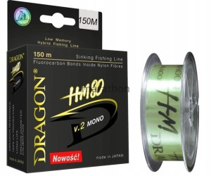 Żyłka hybrydowa Dragon HM80 v.2 MONO 150 0,20/5,2