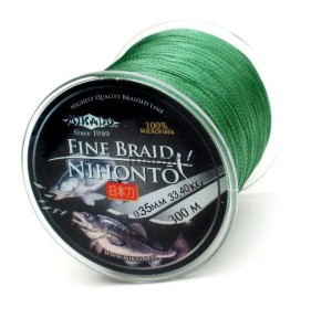 Plecionka Mikado Nihonto Fine Braid GREEN 300m 035