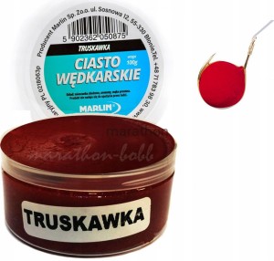 Ciasto wędkarskie Marlin Truskawka 100g WrocłaW