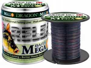 Żyłka MEGA BAITS Carp Mono 600m 0,25mm 6,7kg Wro-W