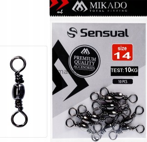 Krętlik baryłkowy Mikado nr14 BN 10szt 10kg WrocłW