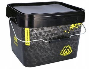 WIADRO zamykane KWADRATOWE MIKADO poj. 10l WrocłaW