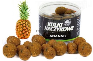 Kulki Proteinowe Haczykowe Mix 16-20mm 100g Ananas