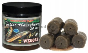 Pellet haczykowy Węgorzowy w zalewie DIP 20mm 200g