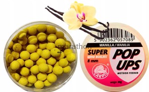 Kulki Proteinowe POP UPS Method F 8mm 30g Wanilia