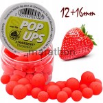 Kulki Proteinowe POP UPS 12+16mm 50g TRUSKAWKA