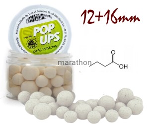 Kulki proteinowe POP UP 12/16mm 50g KWAS MASŁOWY