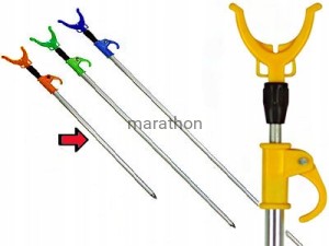 PODPÓRKA TELESKOP DO WĘDEK, SIATKI, SYGN. 50-80cm