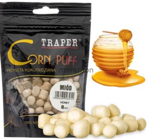Kukurydza PŁYWAJĄCA naturalna Corn Puff Traper 8mm 20g MIÓD Wrocław