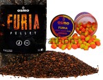 Zestaw OSMO Pellet FURIA 2mm 900g + Wafters Mini Larwa Dual FURIA 50ml