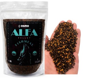 Pellet zanętowy Osmo Alfa Pellet - Fishmeal / Rybny 2mm 800g WrocłaW
