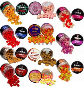 11 szt różnych aromatów Osmo Mini Larwa Wafters / 10 x 7mm 50ml Wrocław