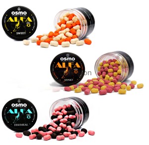 OSMO 3szt NEW dumbells Wafters ALFA STINKY / SWEET / FISHMEAL 10mm 50ml