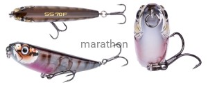 Wobler Shimano Lure Yasei Shock Stick F 70mm Wakasagi Tiger Wrocław