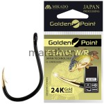 Haczyki Mikado 24k złote GOLDEN POINT ISEAMA W/R nr6 BN 10szt